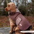 Load image into Gallery viewer, LUXE Quilted Dog Coat - Pup Plaid - Pup&Puppy

