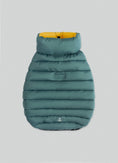 Load image into Gallery viewer, Dog Puffer Jacket, Forest Green & Gold - Pup&Puppy
