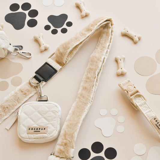 Bag Strap - Cream Quilted - Pup&Puppy