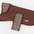Load image into Gallery viewer, LUXE Quilted Dog Coat - Pup Plaid - Pup&Puppy
