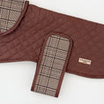 Load image into Gallery viewer, LUXE Quilted Dog Coat - Pup Plaid - Pup&Puppy
