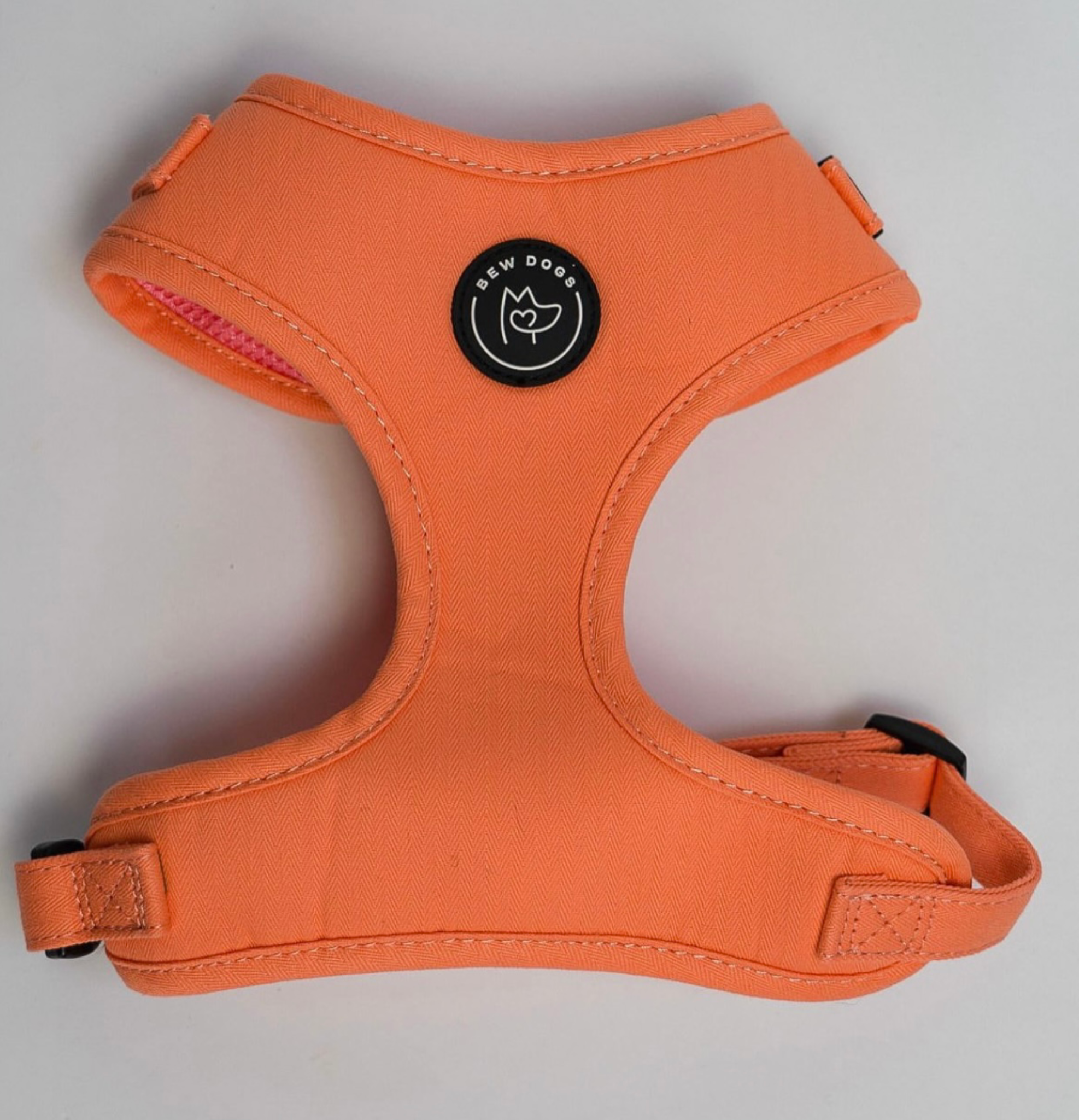 Herringbone Harnesses Peach Orange